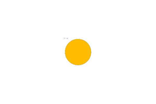 A Solid Yellow Circle