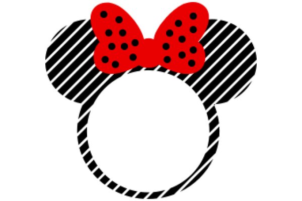 Stylish Mickey Mouse Ear Logo