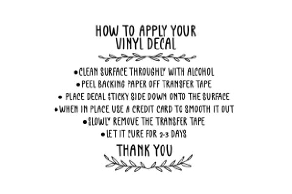 Vinyl Decal: How to Apply Your Favorite Vinyl Decal