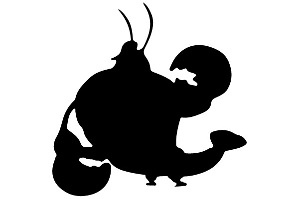 Monstrous Majesty: The Silhouette of a Mythical Creature