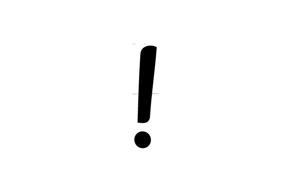 Exclamation Point Symbol