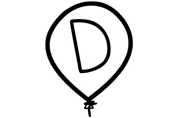 Ballooned Letter D