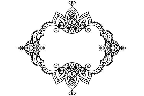 Ornate Vintage Decorative Frame