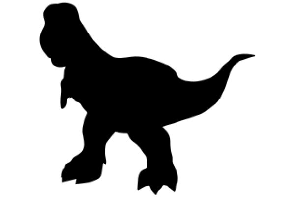 Silhouette of a T-Rex: A Classic Symbol of Prehistoric Life