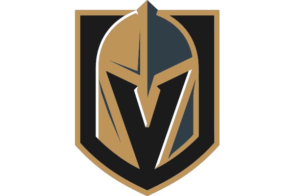 Vegas Golden Knights Helmet Logo