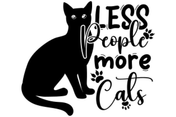 A Silhouette of a Cat with a Message of Inclusivity and Support for the Animal Kingdom