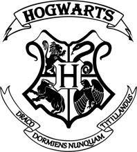 Hogwarts School of Witchcraft and Wizardry: The Official Logo