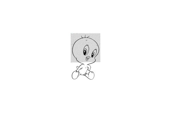 Classic Cartoon Character in Mid-Run
