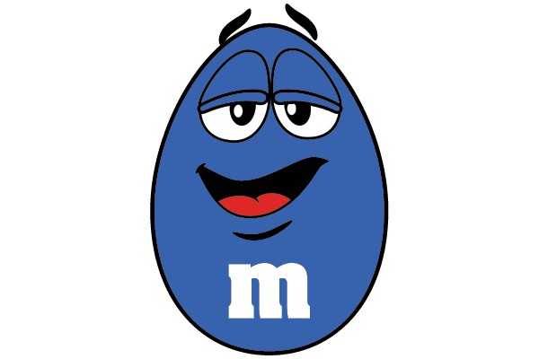 M&M's Blue Character