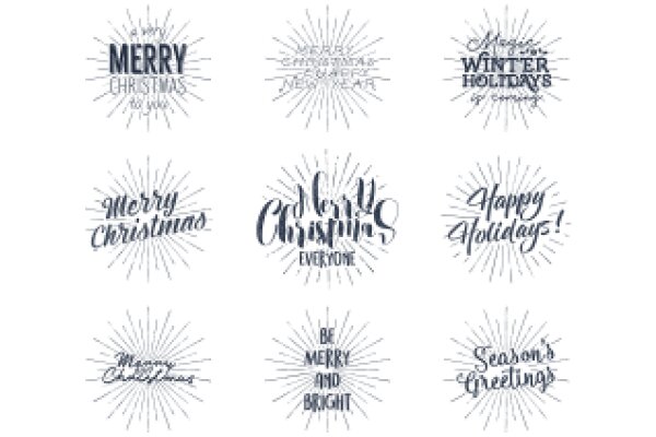 Season's Greetings: A Collection of Festive Messages for Christmas, Winter Holidays, and New Year's Eve