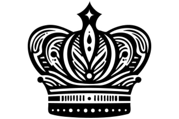 Stylized Crown with Intricate Design