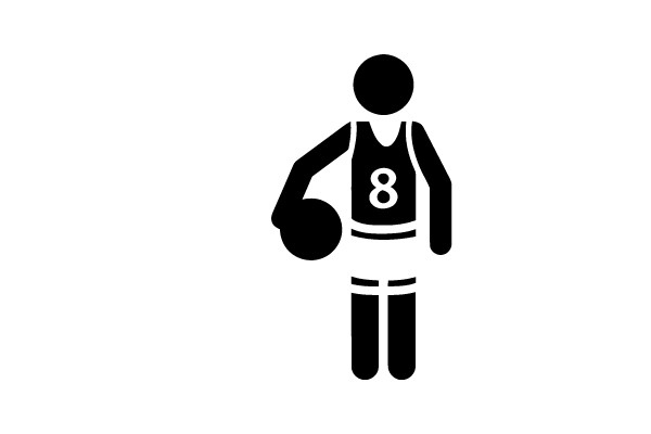 Basketball Player Icon