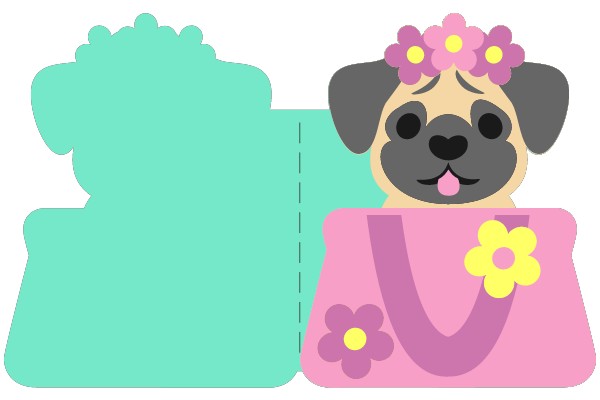 A Playful Scene with a Dog and a Purse