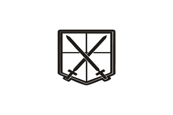 Intersecting Swords Badge