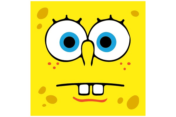 Spongebob's Surprised Face from the Mega Collection