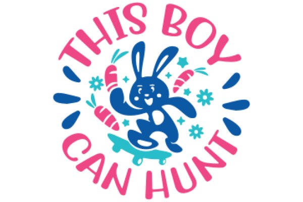 This Boy Can Hunt: A Playful and Colorful Logo