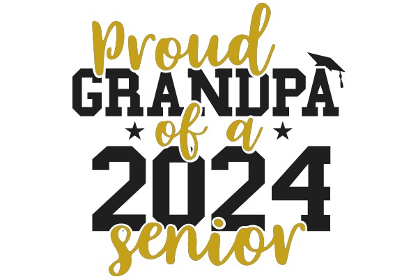 Delighted Grandparent Celebrating the Class of 2024