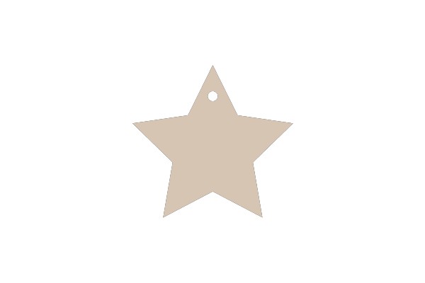 A Simple, Shiny Star Decoration