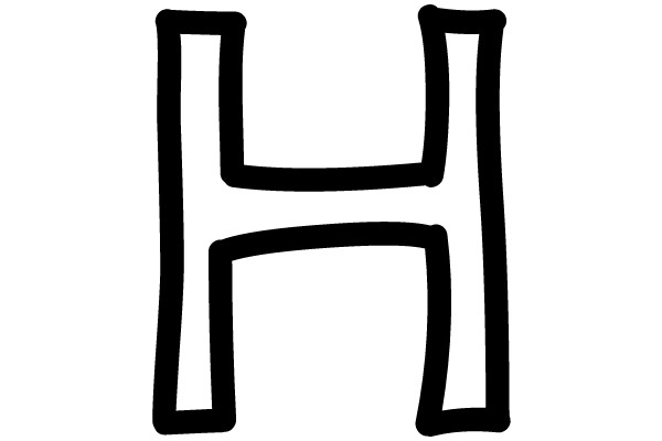 Handwritten H