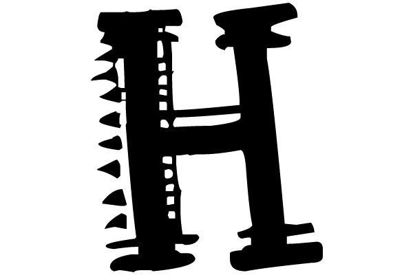 Bold Capital Letter H