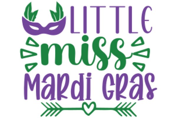 Little Miss Mardi Gras: A Playful Celebration of the Festive Spirit