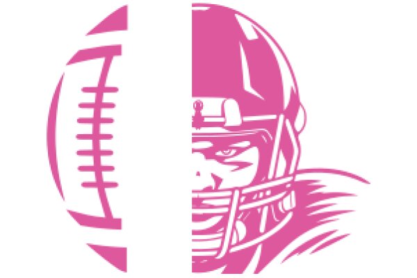 A Split Second of Football and Helmet