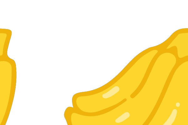 Three Bananas in a Cluster