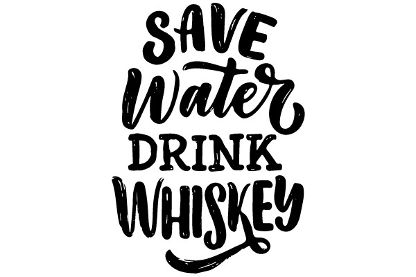 Save Water, Drink Whiskey
