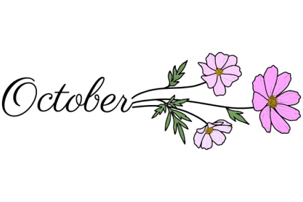 October's Blossom: A Flowery Celebration of the Season