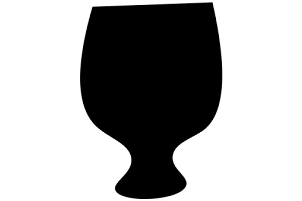 A Simple Icon of a Wine Glass