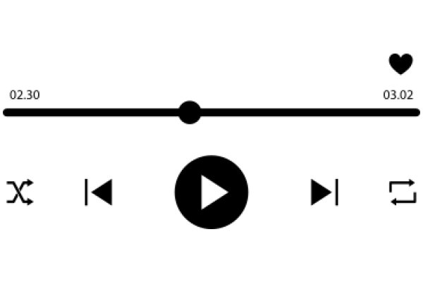 A Digital Journey: A Visual Representation of a Music Player's User Interface