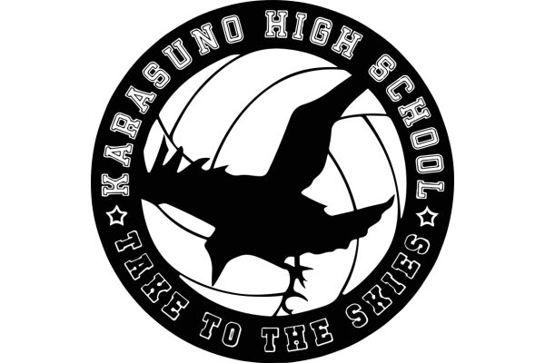 Karasuno High School Volleyball Team Logo