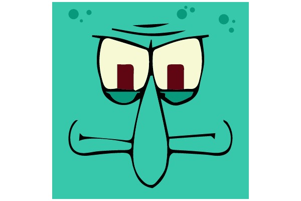 Surprised Sponge: An Animated Character's Reaction