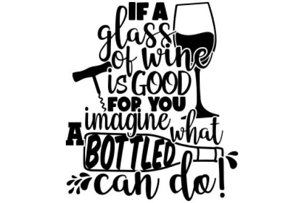 A Glass of Wine is Good for You: A Bottle of Wine Can Do Wonders!