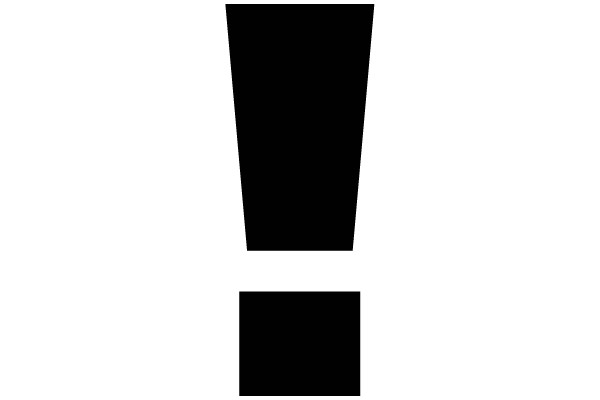 Star Wars Font 2: Exclamation Mark Design