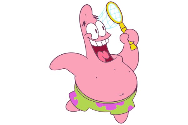 SpongeBob SquarePants: A Playful Adventure with a Net