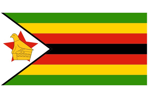 Vibrant Flag with a Symbolic Eagle Emblem