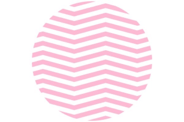 Stylish Pink and White Striped Pattern