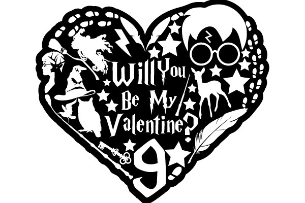 Harry Potter Valentine's Day Heart