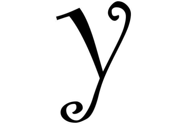 Stylized Letter 'Y' in