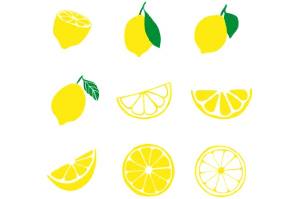 A Collection of Yellow Citrus Fruits
