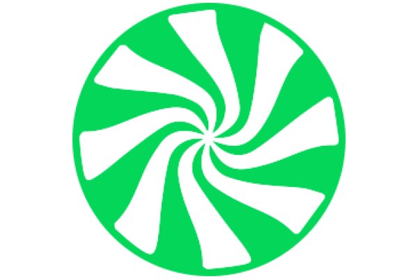 Vibrant Green Swirl Logo