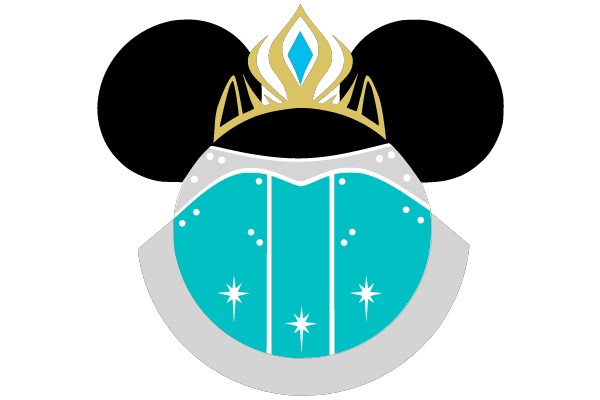 Mickey Mouse as a Regal Princess