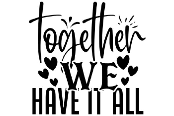 Together We Have It All: A Symbol of Unity and Strength