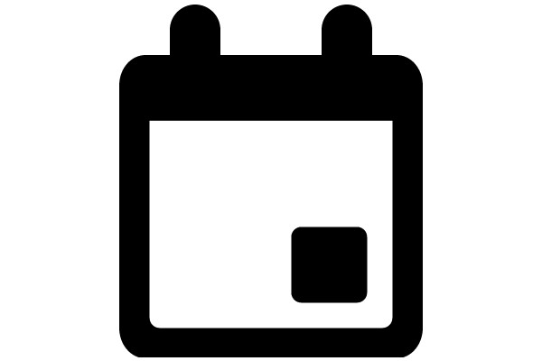 A Simple Icon of a Calendar