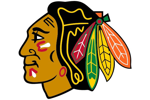Iconic Chicago Blackhawks Logo