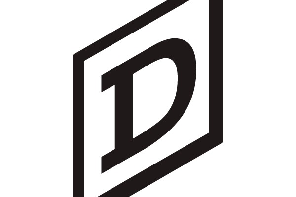 3D Letter D Logo
