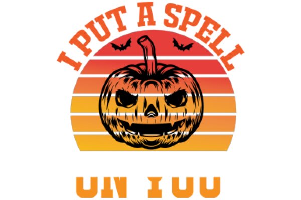 Halloween-themed logo for a brand or organization named 'I PUT A SPELL' with a playful, cartoonish design.