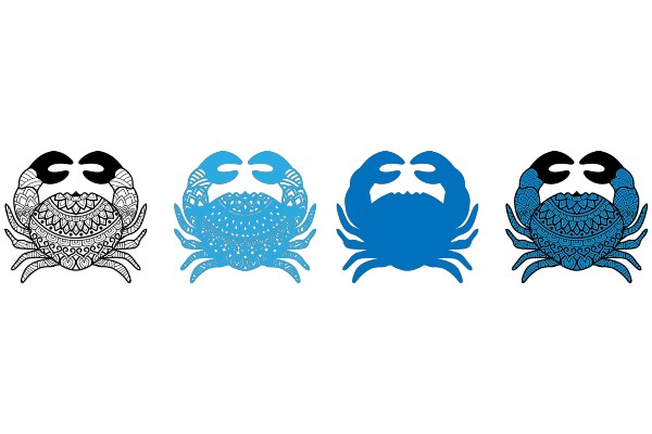 A Comparative Study of Blue and Black Crab Designs