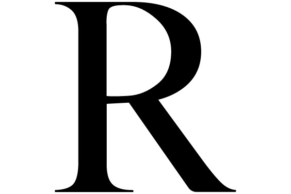 Bold Black Letter R